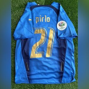 Pirlo Italy retro jersey